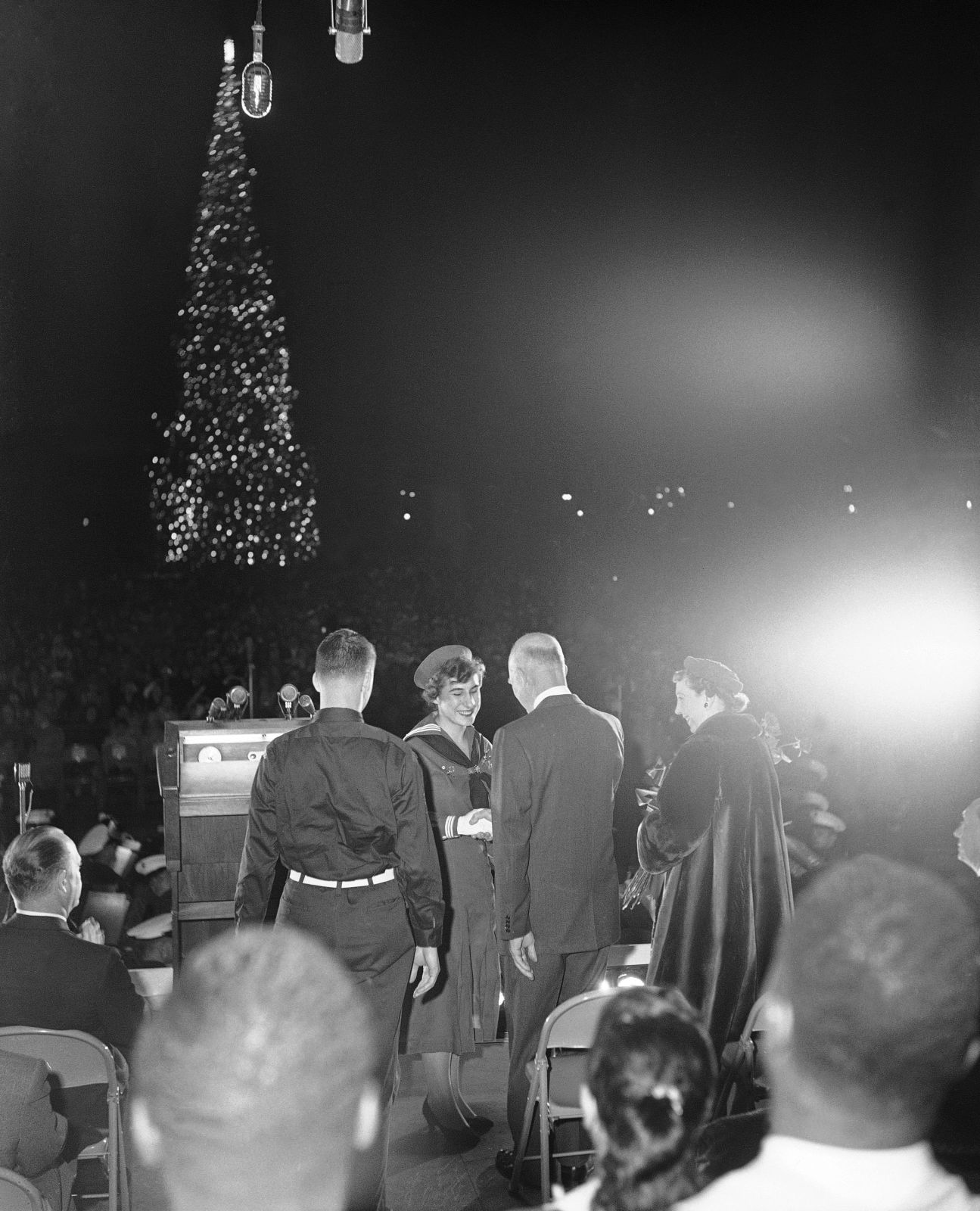 National Christmas Tree Lighting 1958